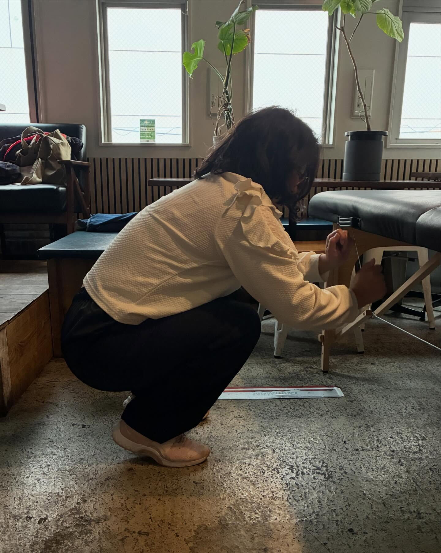 姿勢の変化で、背中の印象がやわらかく整ってきました✨